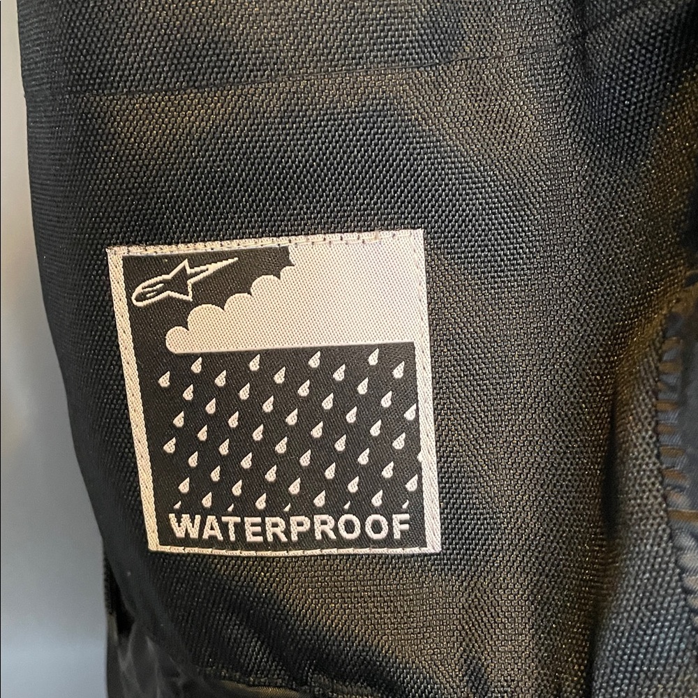 ALPINESTARS Stella Black Waterproof Armored Women's Small Motorcycle Jacket - Picture 8 of 9